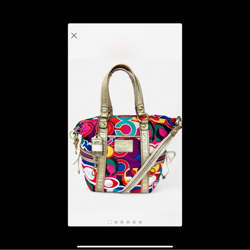 Coach Poppy Glam Bag